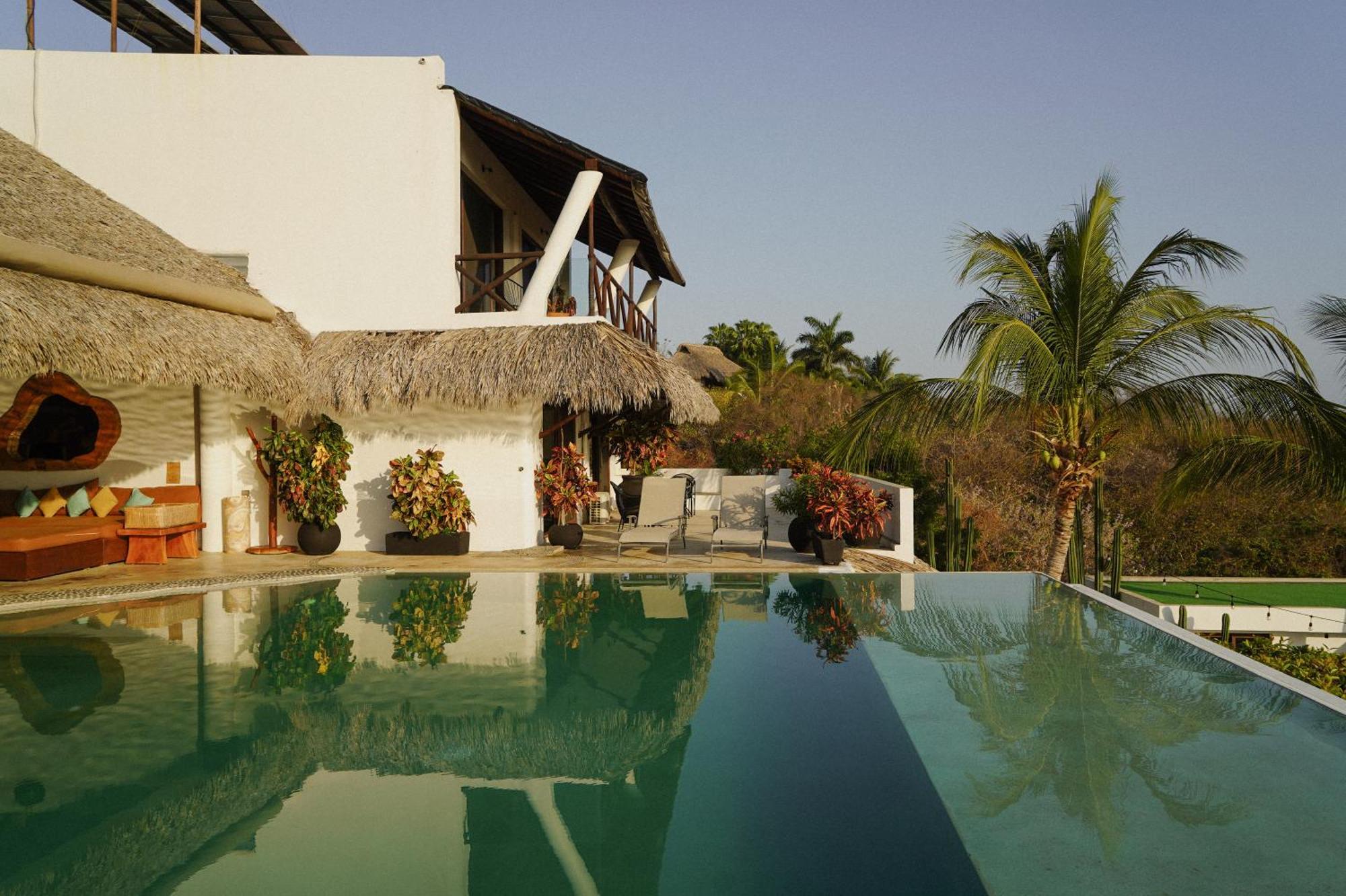 Casa Nova, Infinity Pool, Ocean View, Private Beach Acces, Starlink Puerto Escondido  Bagian luar foto